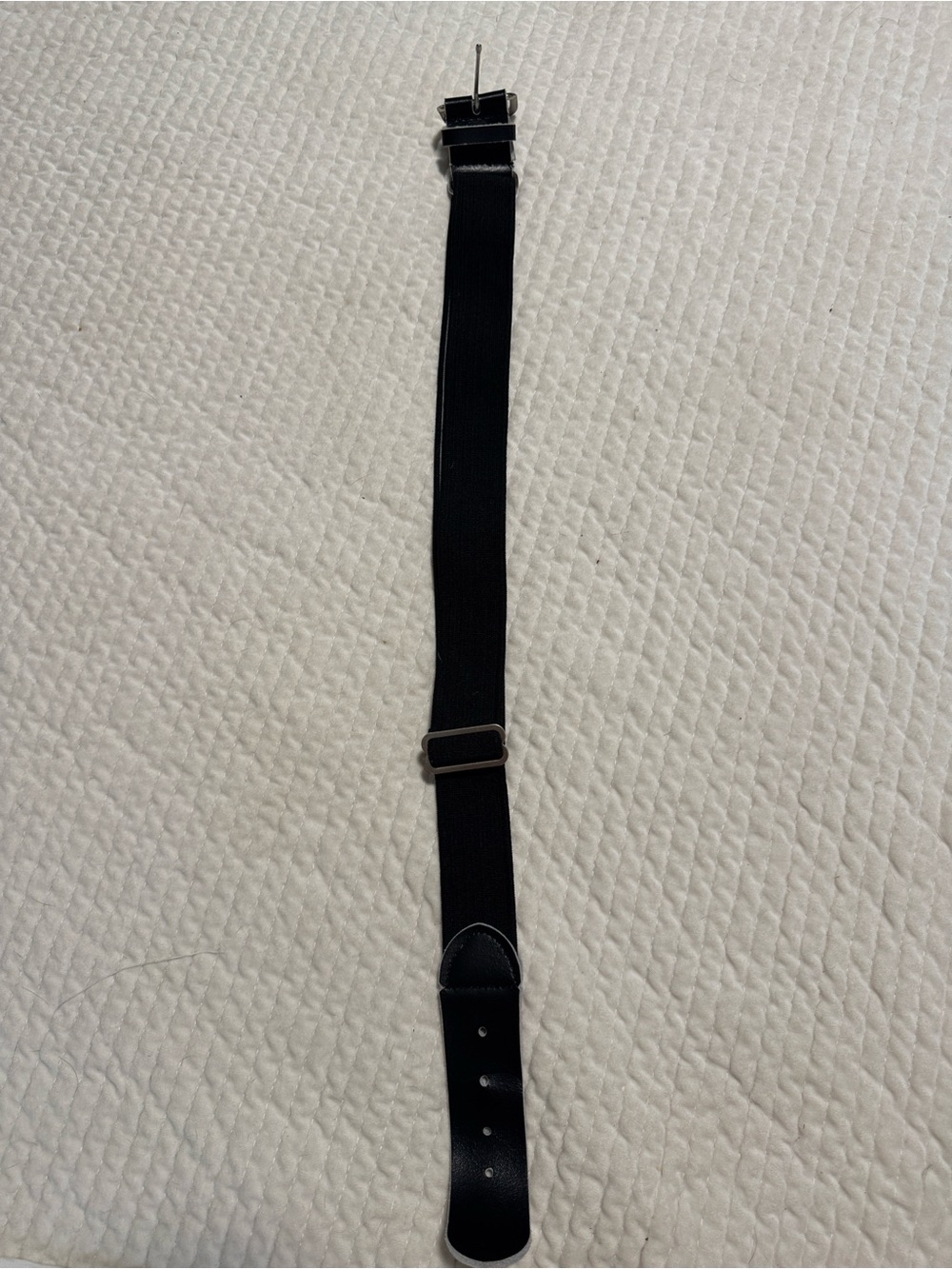 Child’s black adjustable  baseball belt